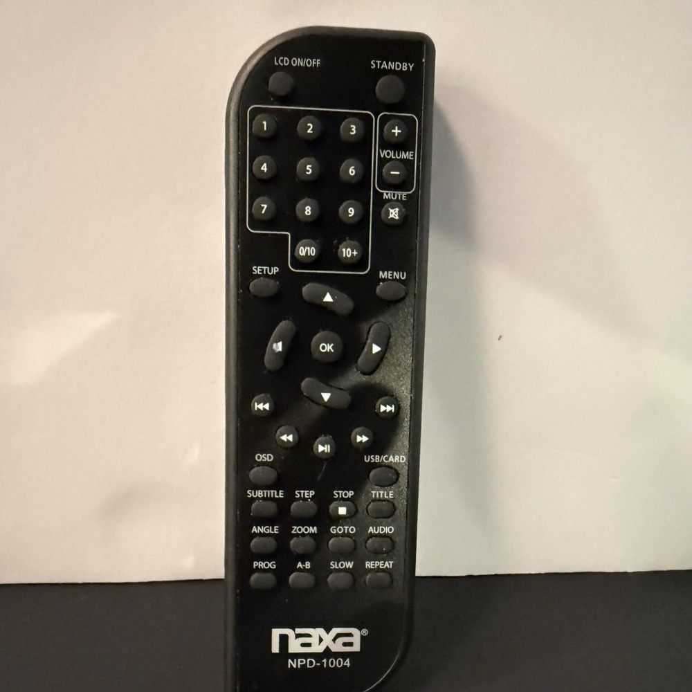 Naxa NPD 1004 Remote Control Tested & Working - Picture 3 of 6